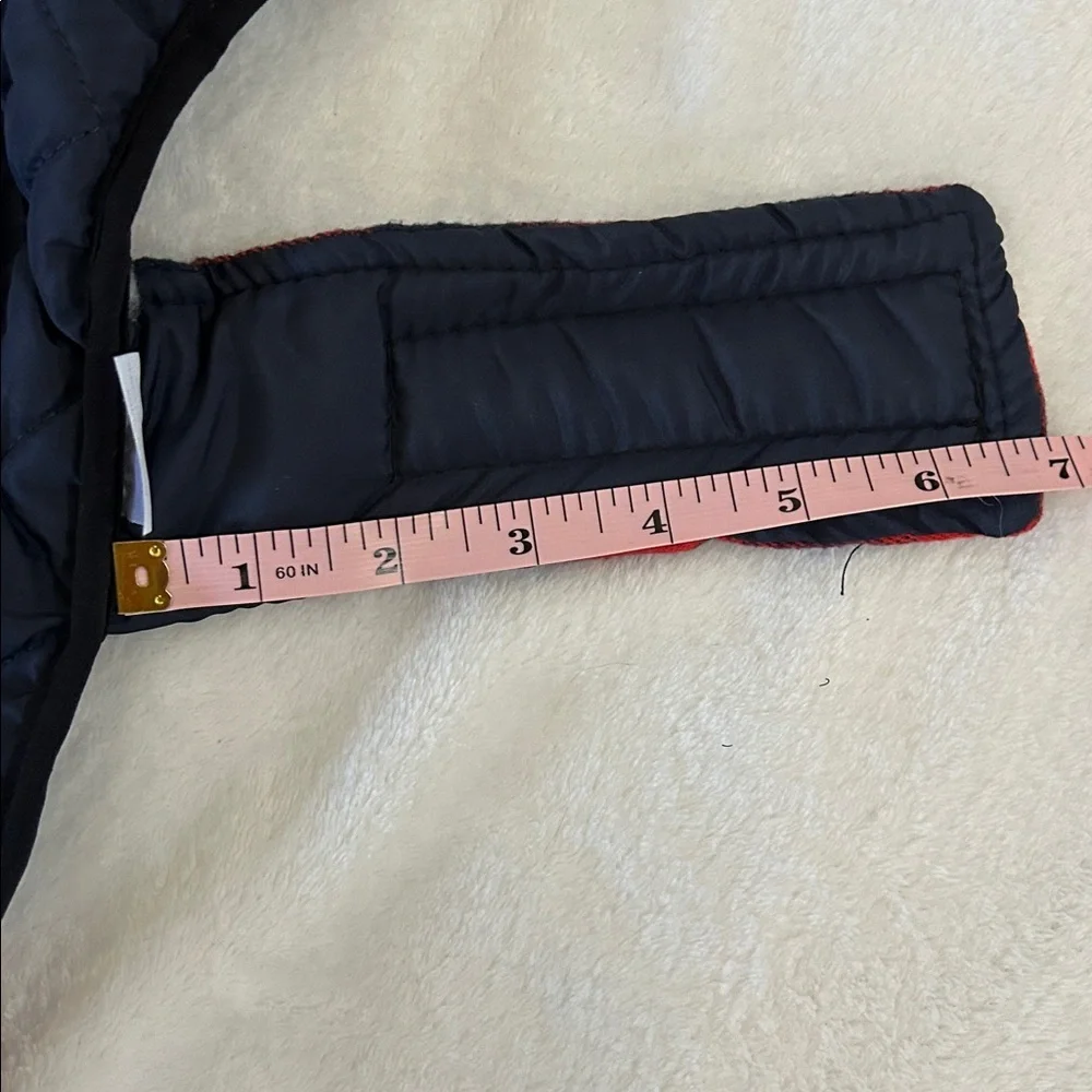 Red and Black Plaid Dog Jacket